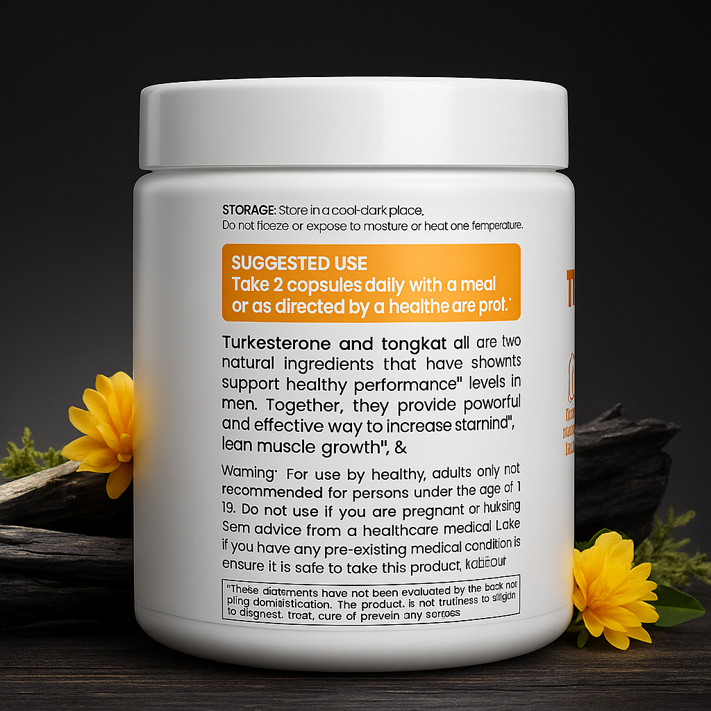 Turkesterone + Tongkat Ali